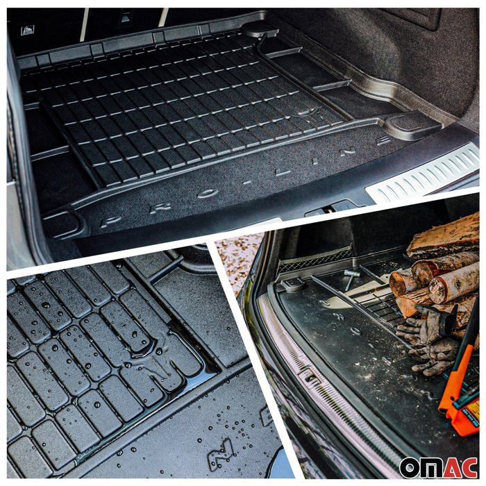 Tapis en velours noir pour : Hyundai Tucson II SUV (2009-2015