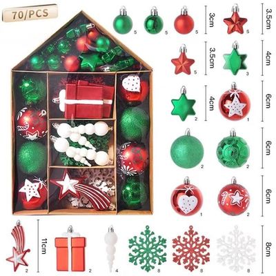 Lot De 12 Boules De Noël à Suspendre Pour Sapin De Noël En Velours Et Plastique Incassable - 6,1 Cm - Pour Fête De Noël, Mariage, Décoration D'intérieur