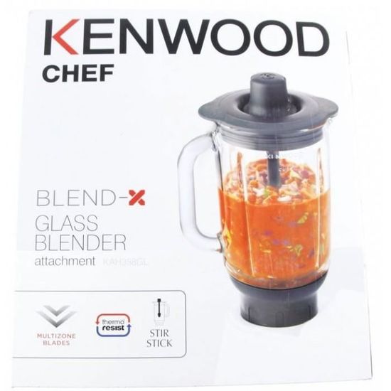 Bol blender complet pour robot Kenwood AS00002781
