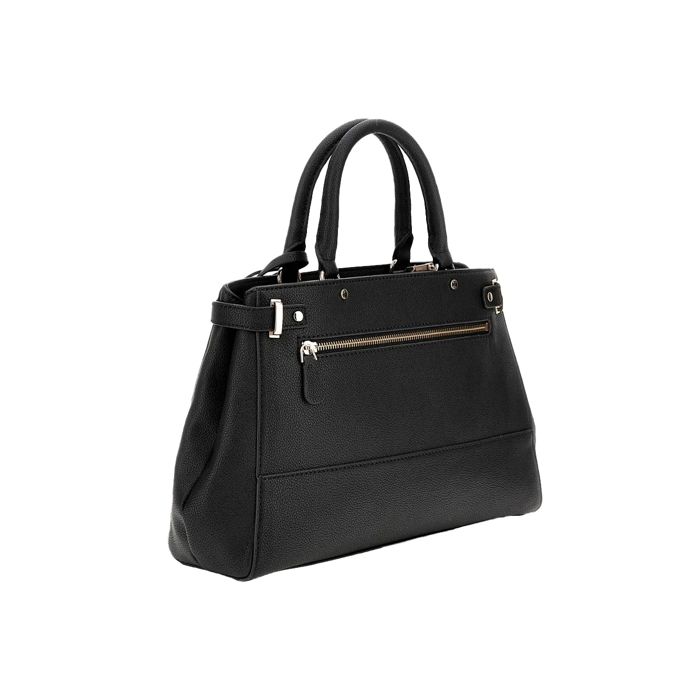 Sac à Main Guess Noir Authentique - Taille Moyenne, Dimensions 12x14x5 Pouces, Neuf Avec étiquettes