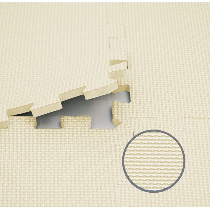 Tapis De Sol Puzzle Pour Enfants 8 Pièces - 50x50cm, Mousse EVA 1cm, Antidérapant, Sans Plastifiants