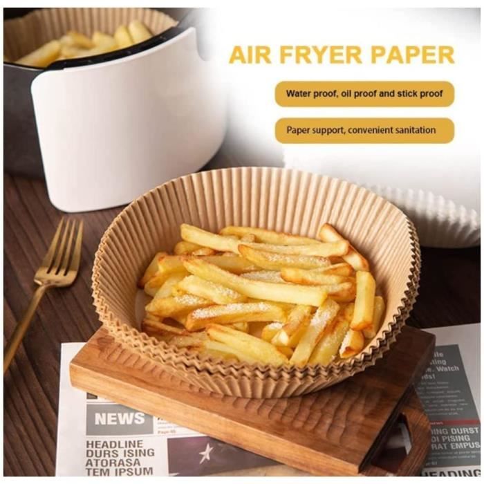BIVGOCLS-100PCS Air Fryer Feuilles de Papier (16*4.5cm)-Papier
