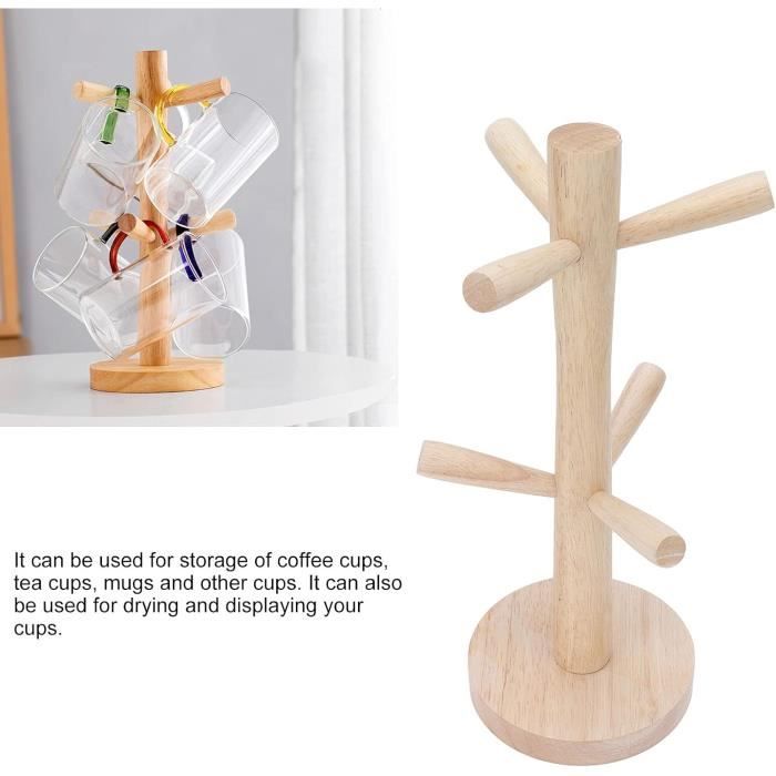 porte gobelet en bois