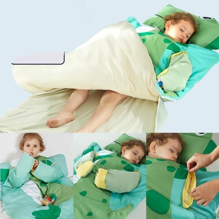 70*140cm Sac de couchage animal duvet pour enfant style mignon - Cdiscount  Sport