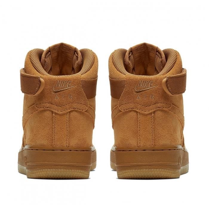 Nike Baskets Air Force 1 High LV8 GS 807617 Marron Cdiscount Chaussures