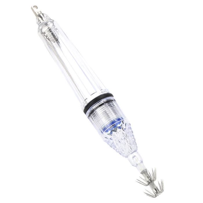 VGEBY Lampe de calmar de pêche LED calmar leurre lampe pêche en mer piège  poulpe seiche parapluie crochet attirant la lumière - Cdiscount Sport