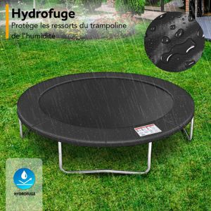 Coussin De Protection Pour Trampoline - Diamètre 180/240/306cm - PVC Imperméable Anti-UV - Anti-Déchirure