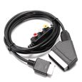 1.8m RGB Scart Cable For Sony Playstation PS1 PS2 PS3 TV AV Lead Replacement Connection Game Cord Wire for PA-0