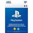 Carte cadeau numérique de 15€ à utiliser sur le PlayStation Store-0