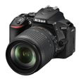 Nikon D5600 + AF-P 18-55 VR Kit de Reflex numérique 24,2 Mpix Noir-0