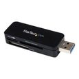 Lecteur de cartes SD/MMC USB 3.0 - STARTECH - FCREADMICRO3 - Vitesse 5 Gbit/s - Noir-0