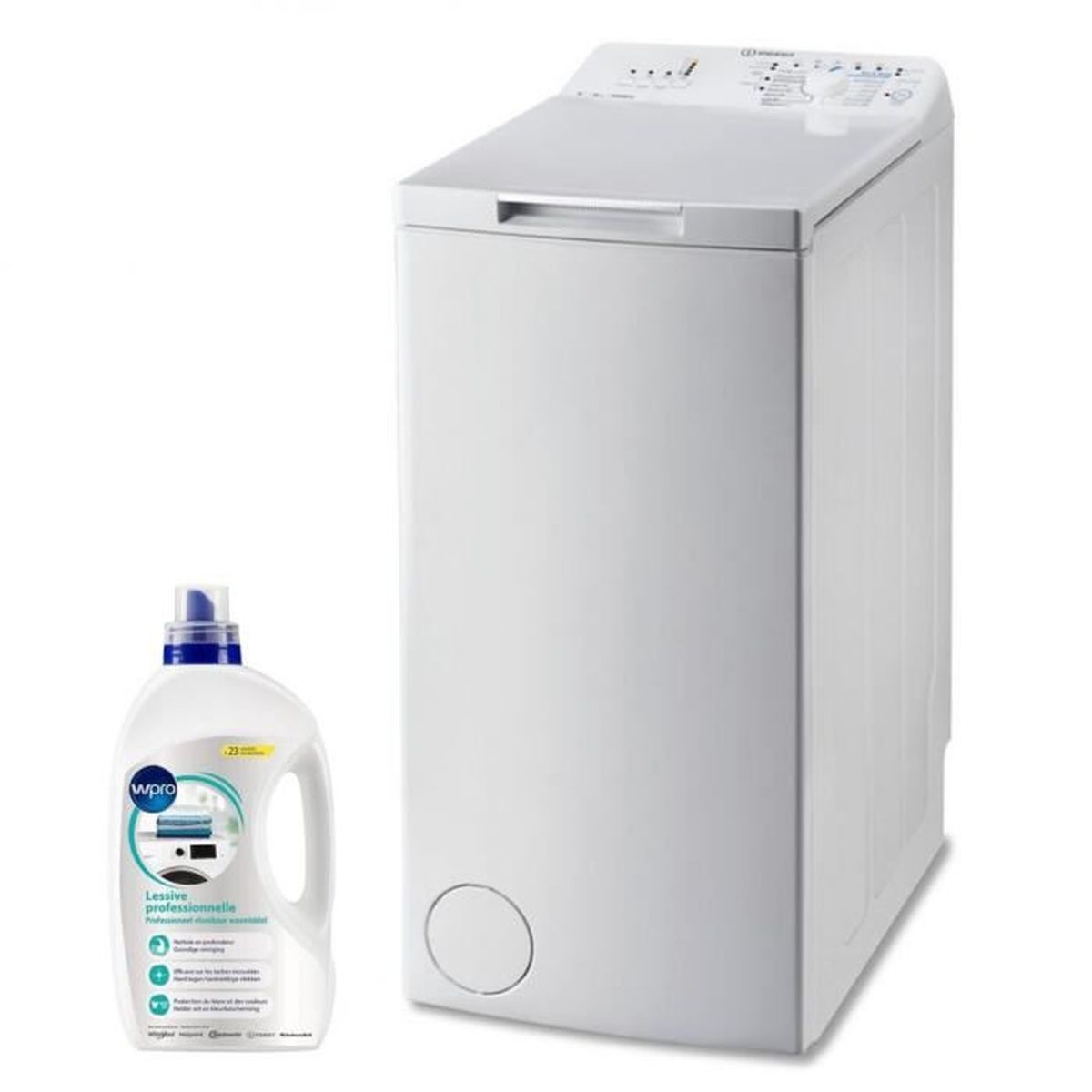 INDESIT LAVELINGE TOP 6KG 1000TRS/MIN A++ TAMBOUR 42L TURN & WASH