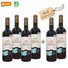 CHATEAU CHAVRIGNAC Château Chavrignac – Grand Vin Rouge de Bordeaux AOC Bio–Cultivé Biodynamique - cuvée 2022- Merlot - 6 Bouteilles de 75cl