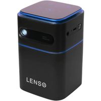 Lenso See - Mini vidéoprojecteur Portable USB-C - Résolution 1920×1080 Full HD 1080p - 120 ANSI - Compatible HDMI-USB-Smartphone