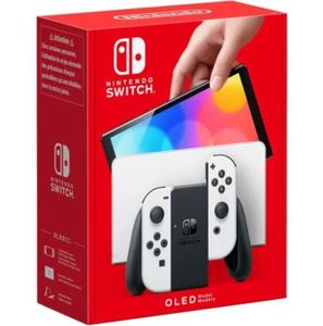 CONSOLE NINTENDO SWITCH Console Nintendo Switch - Modèle OLED • Blanc