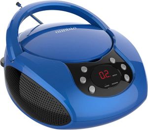 BALADEUR CD - CASSETTE Lecteur CD portable stéréo avec radio et écran LED