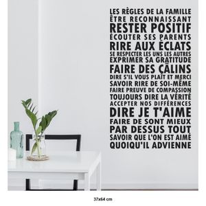 Sticker Mural Citation Inspirante - Levez-vous Quand Vous Tombez - Vinyle Amovible IN61