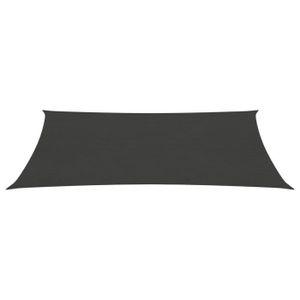 VOILE D'OMBRAGE Voile d'ombrage 160 g/m² Anthracite 3x6 m PEHD-AKO