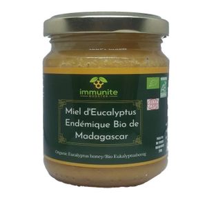 MIEL SIROP D'AGAVE Miel d'Eucalyptus Bio de Madagascar-Miel pur et cr