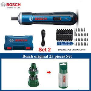Bosch - Visseuse sans-fil Bosch GO (avec set de 25 embouts de vissage,  câble de charge USB, L-BOXX Mini) - Perceuses, visseuses filaires - Rue du  Commerce