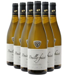 VIN BLANC Pouilly-Fuissé Blanc 2021 - Lot de 6x75cl - Châtea