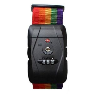 cadenas avec mot de passe Orange Mi Tu P/èse-bagages /électronique avec sangles de verrouillage crois/ées corde demballage de haute qualit/é