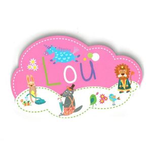 Lettre Prenom Porte Chambre Bebe Cdiscount