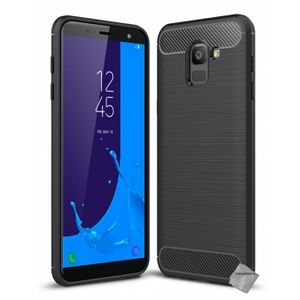 Film Verre Trempé ebestStar Coque Compatible avec Samsung J6 2018 Galaxy SM-J600F Etui Housse Silicone Gel Anti-Choc Ultra Fine Invisible Appareil: 149.3 x 70.2 x 8.2mm, 5.6'' Transparent 