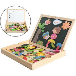 PUZZLE Jeu de jouets éducatifs magnétiques pour enfants -