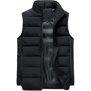 DOUDOUNE Veste Doudoune sans Manches Homme en Hiver Gilet B