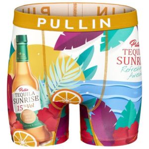 BOXER - SHORTY PULL IN Boxer Long Homme Microfibre TEQUILASUNRISE