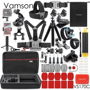 PACK ACCESSOIRES PHOTO Vamson-Ensemble d'accessoires généraux pour caméra de sport,GoPro 10,9,Go Pro Fore10,9,8,7,6,Eken H8R,VS170,trois - VS170C[D705]