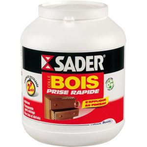 COLLE - PATE FIXATION SADER Colle bois rapide - 650 g