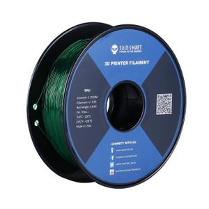 1,75 mm 0,8 kg SainSmart Filament 3D flexible en TPU pr/écision dimensionnelle de +//- 0,05 mm teal