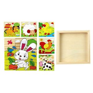 Puzzle Animaux De La Mer Jeu éducatif En Bois Bébé Enfant