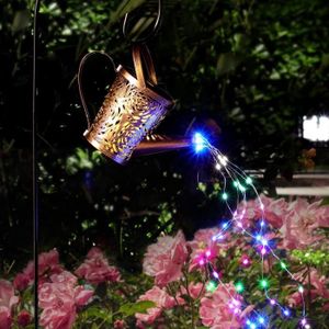 Solaire Arrosoir Décoration Extérieure Lanterne de Jardin LED Lumière  Cascade Solaires Exterieures Lumieres Imperméable Déco [O688] - Cdiscount  Jardin
