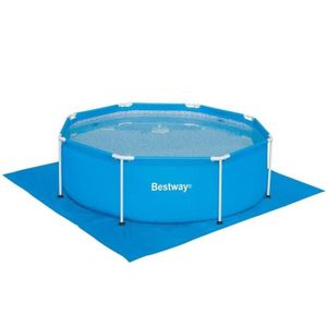 TAPIS DE SOL Bestway tapis de sol piscine 335 x 335 cm - bleu