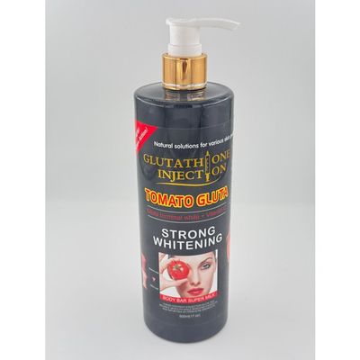 Glutathione Injection Tomato Gluta Strong Whitening Body Milk 500ml  Enriched with Vitamin C