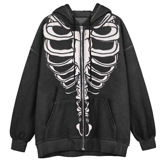 Sweat à Capuche Zip Ed Hardy Vintage Y2K - Vert Menthe - Taille S - Occasion