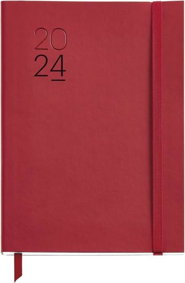 Agenda Annuel 2024, Semaine Vue, Taille Plus 155 X 213 Mm