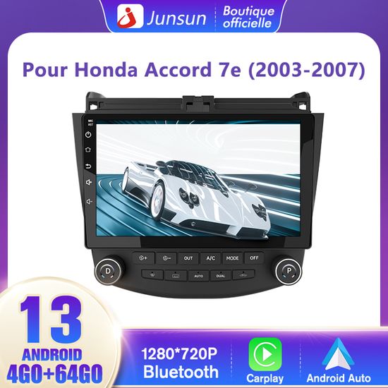 Autoradio Android 13 Pour Honda Accord (2003-2007) - Écran Tactile IPS