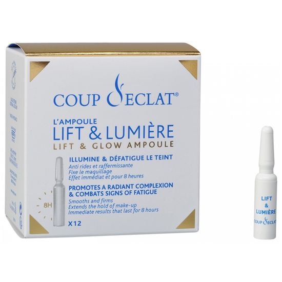 Coup d'Eclat Ampoules Lift & Lumière Visage Boite de 12 Cdiscount Au