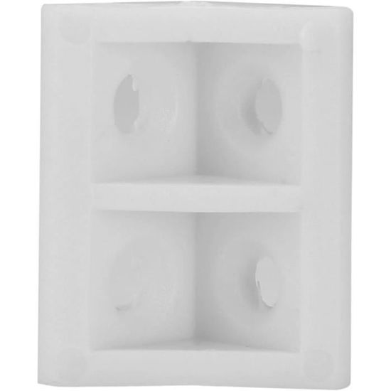 querre D Angle Fixation Lot De 50 querres D Angle Droit En Plastique querre-d-angle-fixation-lot-de-50-querres-d-angle-droit-en-plastique
