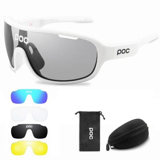 Lunettes De Sport Cyclisme VTT - Lunettes De Soleil UV400 Avec Verres Miroir, Unisexes