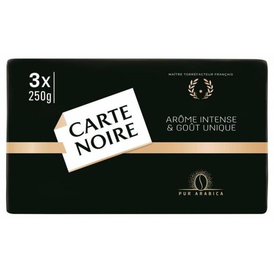 CARTE NOIRE - Café Moulu 3X250G - Lot De 3