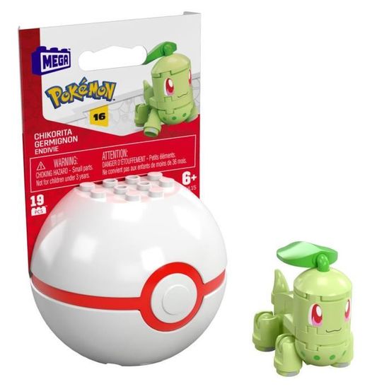 Pokémon - Figurines Battle Germignon & Pikachu 9 5 cm