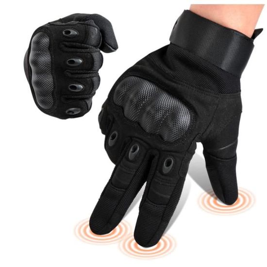Gants Moto LVNRIDS Écran Tactile - Protection Articulations - Anti-dérapant - Homme/Femme - Taille S à XXL