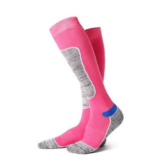 Chaussette de ski,2 paires Chaussettes de Compression chaudes hiver — free download