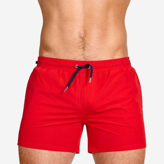 Générique Maillot Short De Bain Homme,Short 2 En 1 Homme Piscine Surf Séchage Rapide Hawaïen Long Bermuda Sport Pour La Plage L'été