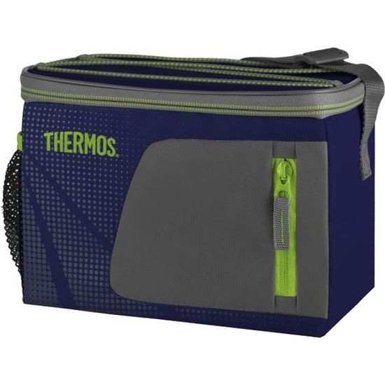 Lunch Kit Thermos Radiance Double Compartiment - Gamble Repas Isotherme Tissu Bleu | Conservation Température Repas